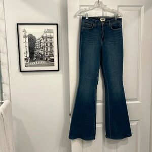 L’Agence  high waist flare blue jeans in size 27!
